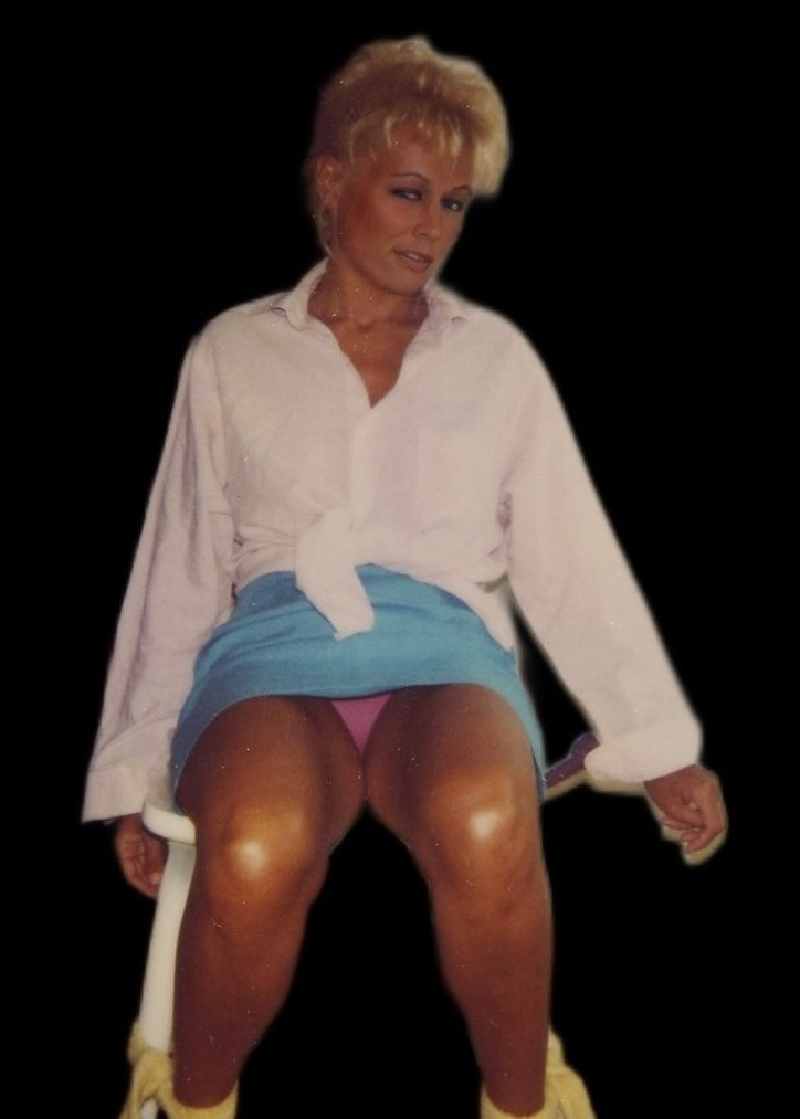 Pic #1 She likes bondage - Beautiful Ass, Bent Over, Blonde, Girls Stripping, Hanging Tits, Hard Nipples, Long Legs, Medium Tits, Natural Tits, Nude Wives